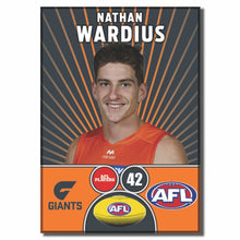 AFL 2026 GWS GIANTS Football Club - WARDIUS, Nathan