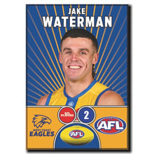 AFL 2026 WEST COAST EAGLES Football Club - WATERMAN, Jake