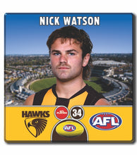 2024 AFL Hawthorn Football Club - WATSON, Nick