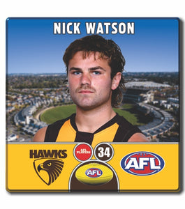 2024 AFL Hawthorn Football Club - WATSON, Nick