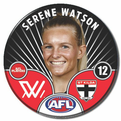 AFLW S10 ST KILDA - WATSON, Serene