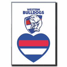 WESTERN BULLDOGS SUPPORTER MAGNETS
