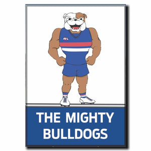 WESTERN BULLDOGS SUPPORTER MAGNETS