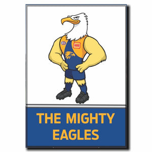 WEST COAST EAGLES SUPPORTER MAGNETS