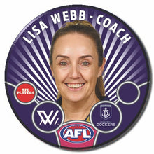 AFLW S11 FREMANTLE - WEBB, Lisa - COACH