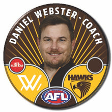 AFLW S10 HAWTHORN - WEBSTER, Daniel - Coach