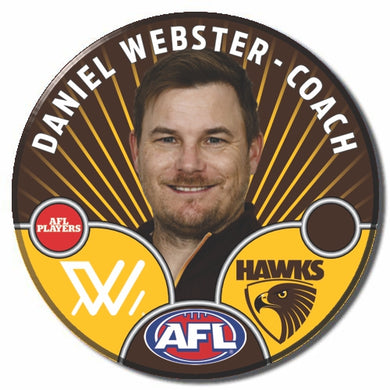AFLW S10 HAWTHORN - WEBSTER, Daniel - Coach