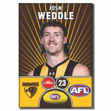 AFL 2026 HAWTHORN Football Club - WEDDLE, Josh