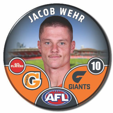 2025 AFL GWS Giants Football Club - WEHR, Jacob