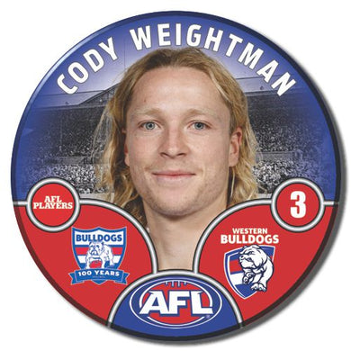 2025 AFL Western Bulldogs Football Club - WEIGHTMAN, Cody