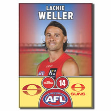 2025 AFL Gold Coast Suns Football Club - WELLER, Lachie