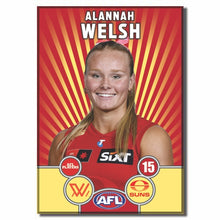 AFLW S11 GOLD COAST SUNS - WELSH, Alannah