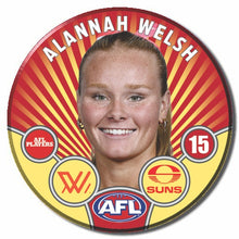 AFLW S11 GOLD COAST SUNS - WELSH, Alannah