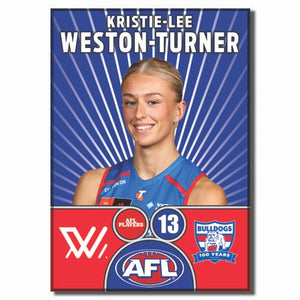 AFLW S10 WESTERN BULLDOGS - WESTON-TURNER, Kristie-Lee