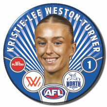 AFLW S11 NORTH MELBOURNE - WESTON-TURNER, Kristie-Lee