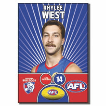 AFL 2026 WESTERN BULLDOGS Football Club - WEST, Rhylee