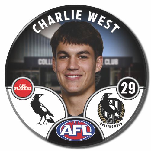 2025 AFL Collingwood Football Club - WEST, Charlie