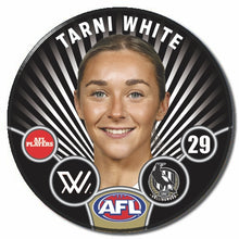 AFLW S11 COLLINGWOOD -  WHITE, Tarni