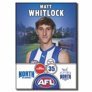 2025 AFL North Melbourne Football Club - WHITLOCK, Matt
