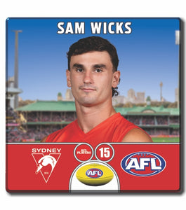 2024 AFL Sydney Swans Football Club - WICKS, Sam