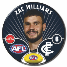 AFL 2026 CARLTON Football Club - WILLIAMS, Zac
