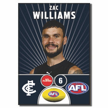 AFL 2026 CARLTON Football Club - WILLIAMS, Zac