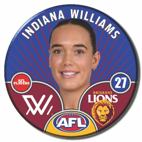 AFLW S10 BRISBANE - WILLIAMS, Indiana