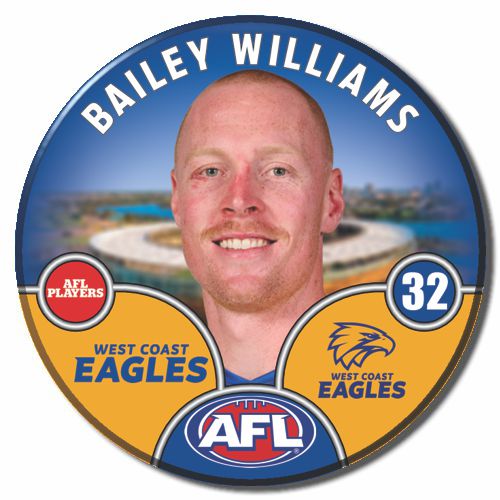 2025 AFL West Coast Eagles Football Club - WILLIAMS, Bailey