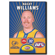 AFL 2026 WEST COAST EAGLES Football Club - WILLIAMS, Bailey