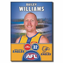 2025 AFL West Coast Eagles Football Club - WILLIAMS, Bailey