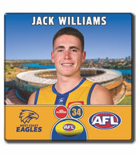 2024 AFL West Coast Eagles Football Club - WILLIAMS, Jack
