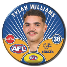 AFL 2026 WEST COAST EAGLES Football Club - WILLIAMS, Tylah