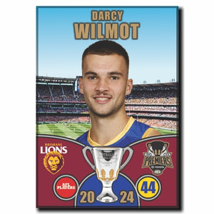 2024 AFL PREMIERS - BRISBANE LIONS - WILMOT, Darcy