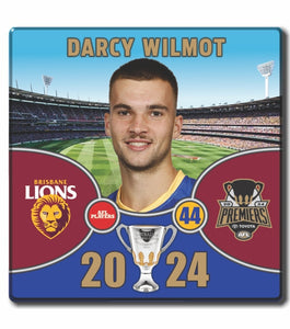 2024 AFL PREMIERS - BRISBANE LIONS - WILMOT, Darcy