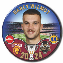 2024 AFL PREMIERS - BRISBANE LIONS - WILMOT, Darcy