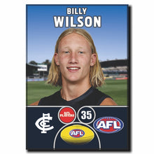 2024 AFL Carlton Football Club - WILSON, Billy