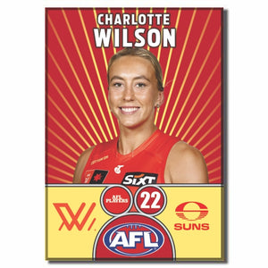 AFLW S10 GOLD COAST SUNS - WILSON, Charlotte