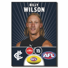 AFL 2026 CARLTON Football Club - WILSON, Billy