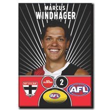 AFL 2026 ST KILDA Football Club - WINDHAGER, Marcus