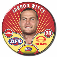 AFL 2026 GOLD COAST SUNS Football Club - WITTS, Jarrod