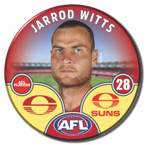 2025 AFL Gold Coast Suns Football Club - WITTS, Jarrod