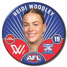 AFLW S10 WESTERN BULLDOGS - WOODLEY, Heidi