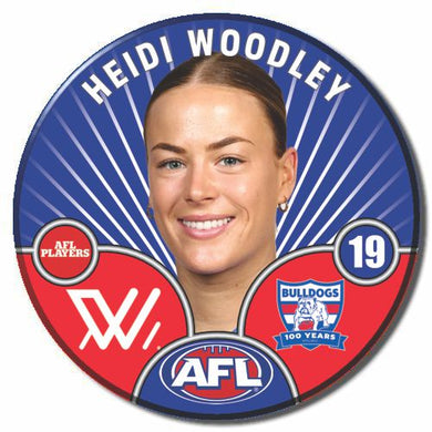 AFLW S10 WESTERN BULLDOGS - WOODLEY, Heidi