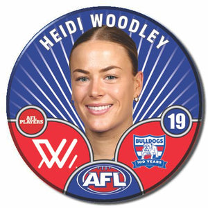 AFLW S10 WESTERN BULLDOGS - WOODLEY, Heidi