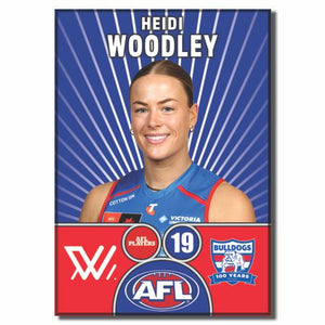 AFLW S10 WESTERN BULLDOGS - WOODLEY, Heidi