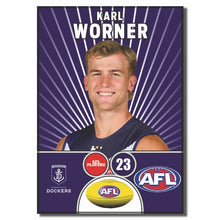 AFL 2026 FREMANTLE Football Club - WORNER, Karl