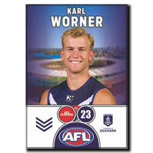 2025 AFL Fremantle Football Club - WORNER, Karl