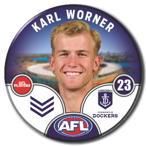 2025 AFL Fremantle Football Club - WORNER, Karl