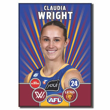 AFLW S11 BRISBANE - WRIGHT, Claudia
