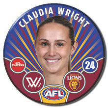 AFLW S11 BRISBANE - WRIGHT, Claudia